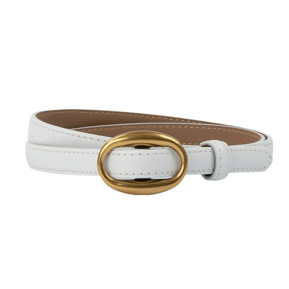 Aurgiarme Fashionable Ladies Belt Simple Versatiles Waist Belt Professional Attires Belt for Office Wear and Casual Outfits