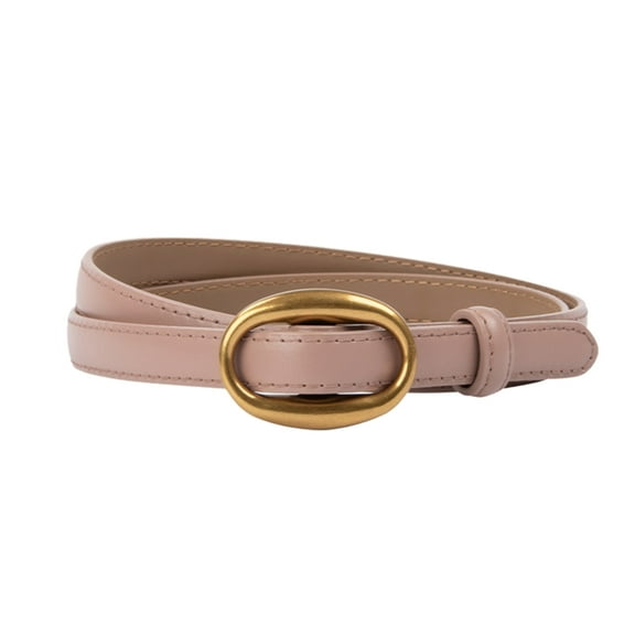Aurgiarme Fashionable Ladies Belt Simple Versatiles Waist Belt Professional Attires Belt for Office Wear and Casual Outfits