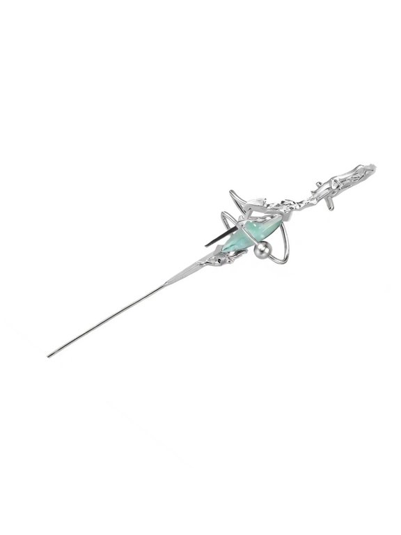 Fashionable Piercing Ear Rings Surround Auricle Diagonal Studs Wrap Hook Earring Female Jewelry for Concerts and Event