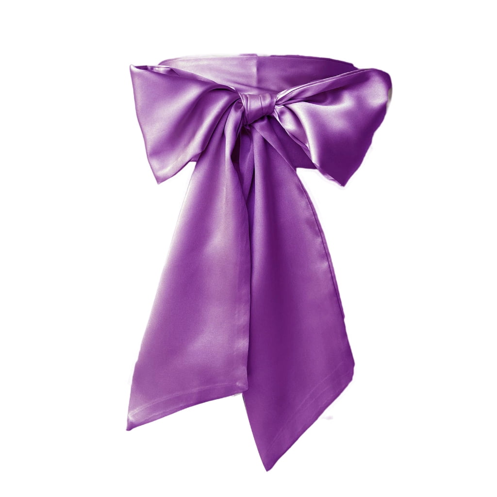 Aurgiarme Fashionable Ribbon Dress Belt Wide Girdle Decorative Long ...