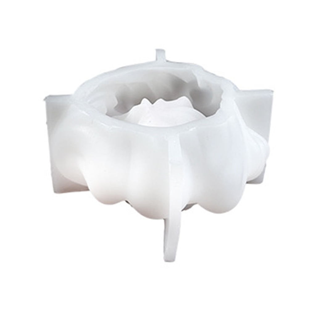 Aurgiarme Flexible Sturdy Silicone Molds Fashion Accessory for Making Unique Shaped Candle and Home Decorations