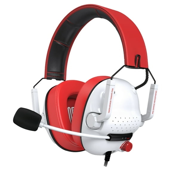 Aurgiarme Gaming Headsets Corded Headphones Computer 7.1 Surround Sound USB Headsets with Microphone for Laptop Streaming for PC
