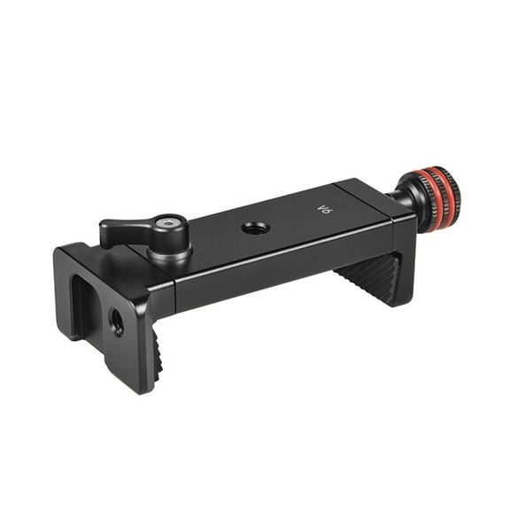 Aurgiarme General Smartphone Grip with double Manual Expansion & Cold Shoe, with 1/4 Inch thread for Photography Accessories