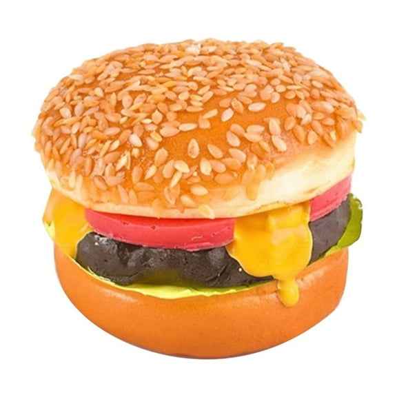 Aurgiarme Imitation Hamburger Props Window Display Accessory Artificial Hamburger for Window Display and Kitchen Decoration