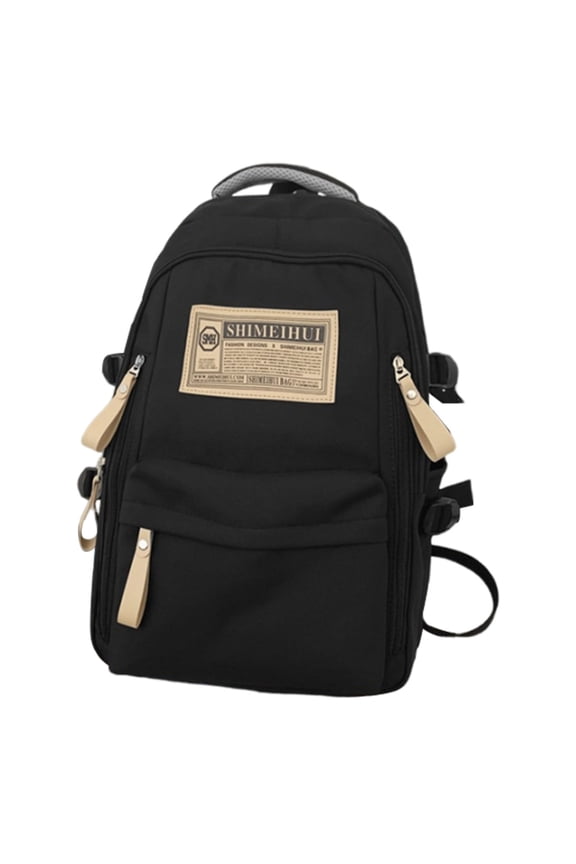 Multipurpose High Capacity Nylon Backpack for Travel and Students Organized Storage Sections School Book Bag Daypack