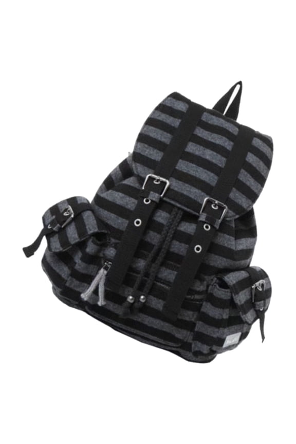 Retro Stripes Backpack Large Capacity Casual Daypacks Travel Backpack Student School Backpack Korean Styles Backpack