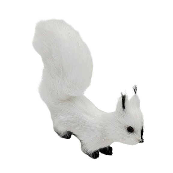 Aurgiarme Soft and Comfortable Squirrels Figurine Animal Ornament Add Warmth to Any Space Collectibles and for Friend