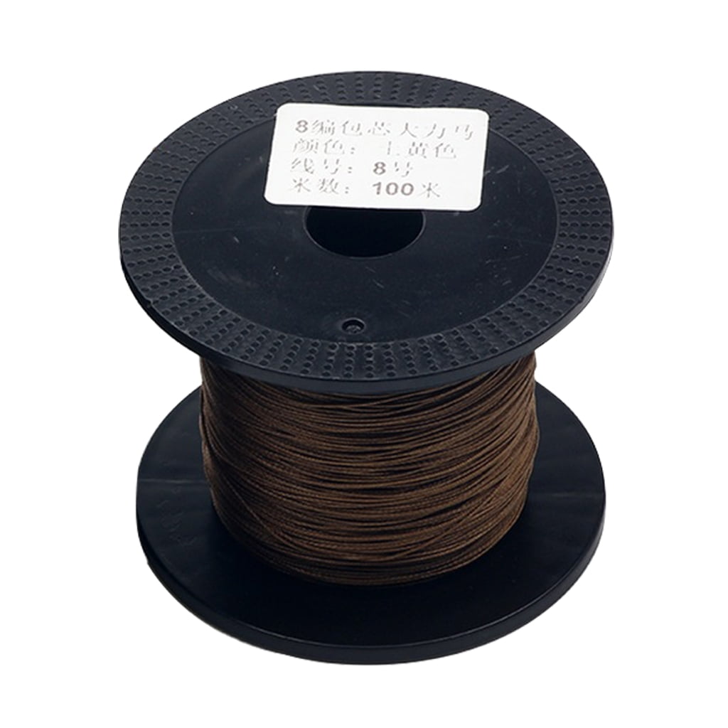 Fishing Line Rope Aurgiarme Strong Nylon Line 100m 8 Strands Braided Fishing Line Sea ...