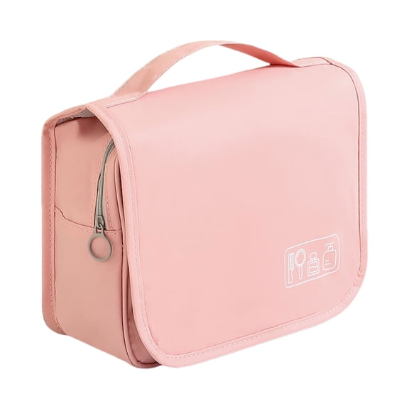 Aurgiarme Stylish Travel Toiletry Bag with Multiple Pockets Waterproof Makeup Bag Cosmetic Case Easy Hanging Hook