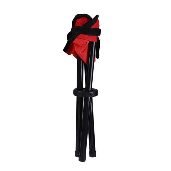 Aurgiarme Tripod Stool Portable Seat Tripod Chair for BBQ Travel Outdoor Activity Garden Use Height 12in Foldable 3 Legs Chair