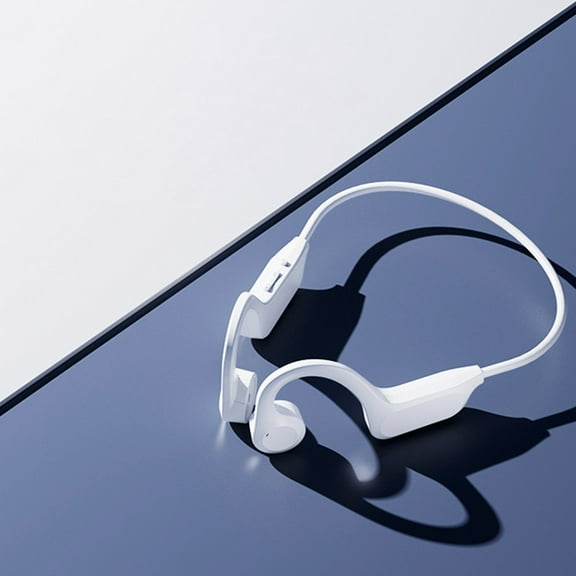 Auriculares de conducción ósea Bluetooth 5.2, deportivos, abiertos, con micrófono, 8 horas de uso, IPX8, resistentes al agua, inalámbricos, para correr, andar en bicicleta y conducir.