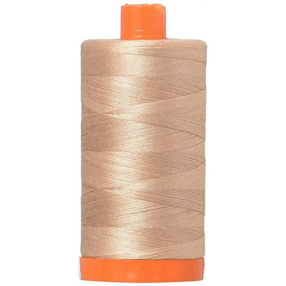 Aurifil Mako Cotton Thread Solid 50wt 1422yds Antique Blush