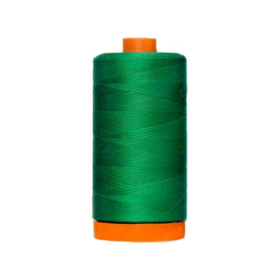 2870 Green Aurifil Cotton 50wt Large Spool