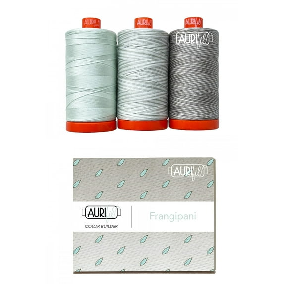 Aurifil 50wt Cotton Color Builder Thread Collection-Frangipani