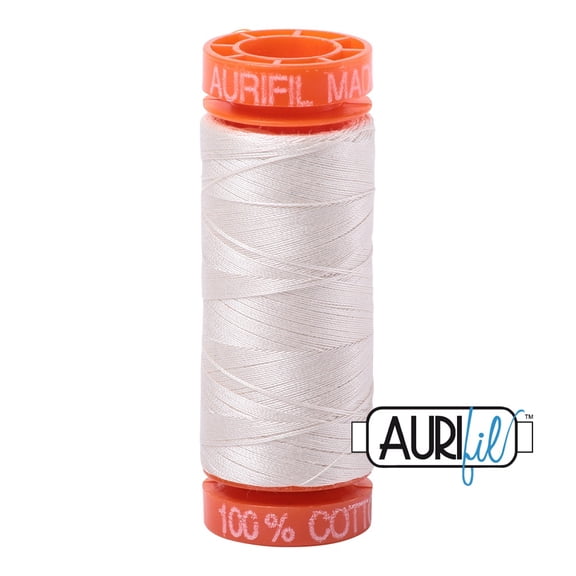 Aurifil 50wt Cotton Small Spool Thread-Muslin