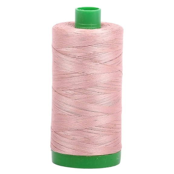 Aurifil - Antique Blush Mako Cotton Embroidery Thread 40wt 1094yds