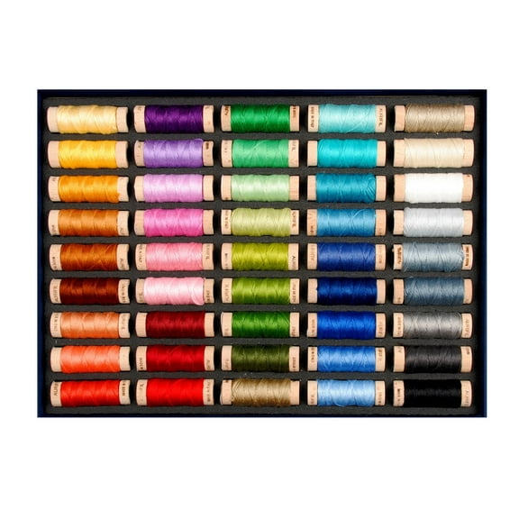 Aurifil Best Selection Cotton Floss 45 Small Spools ABSCAF45C