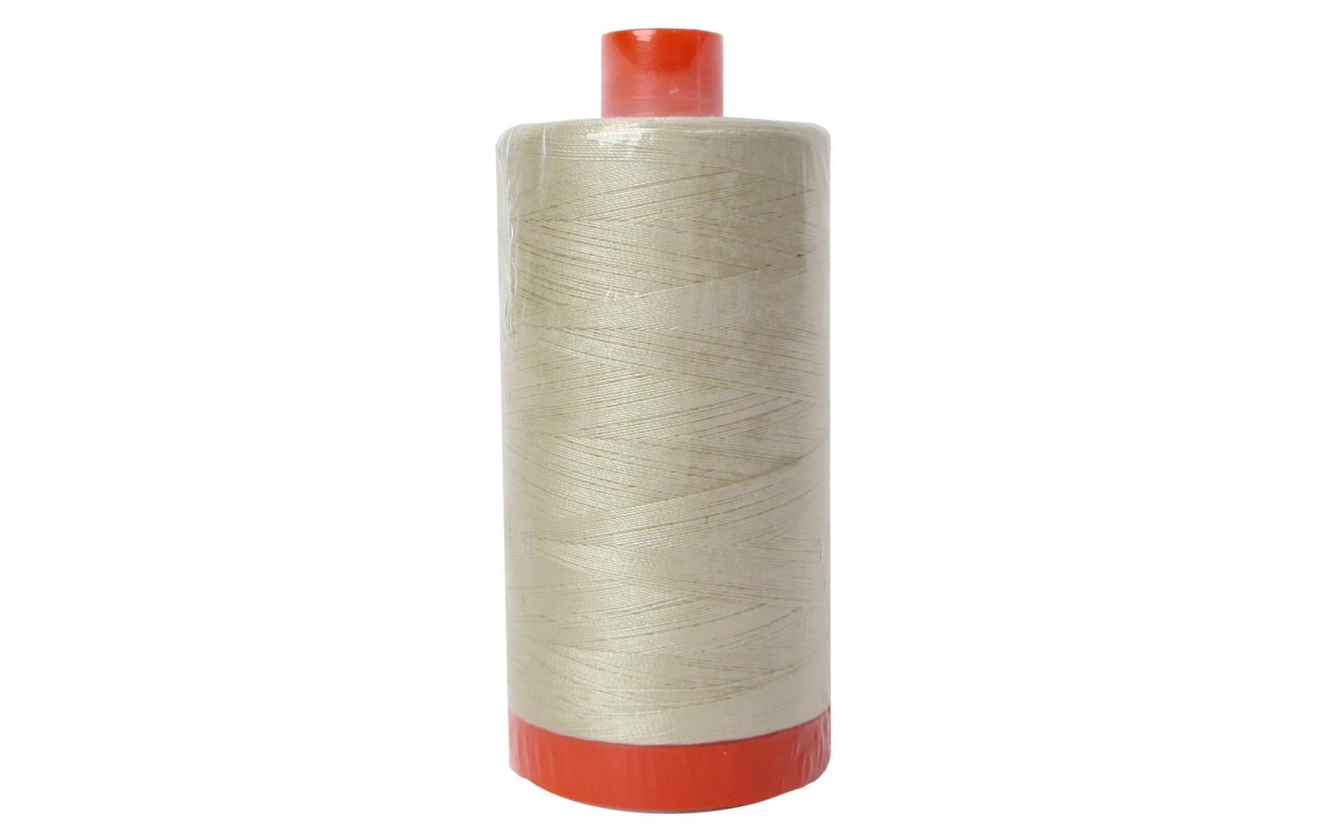 Aurifil Cotton Mako Thread 50wt 1300m Green