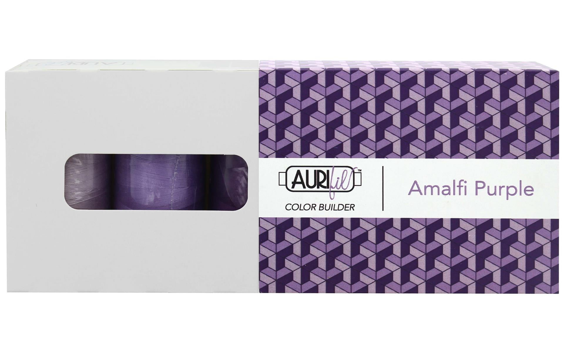 Aurifil Thread Color Builder 3PC Set Amalfi Purple