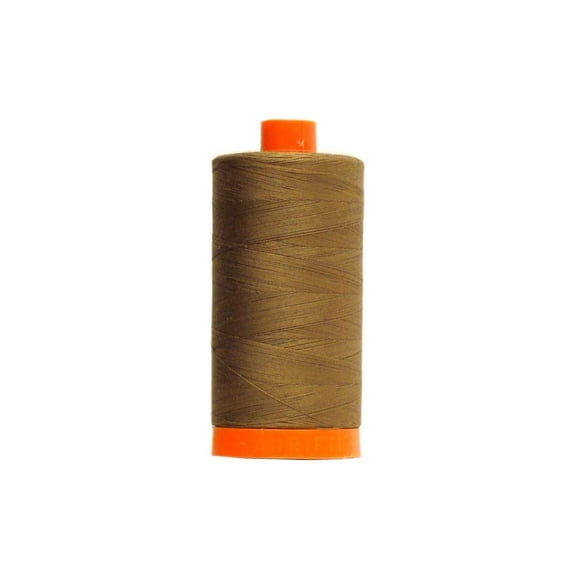 Aurifil Ctn Thread Mako 50wt 1300m Dk Antique Gold