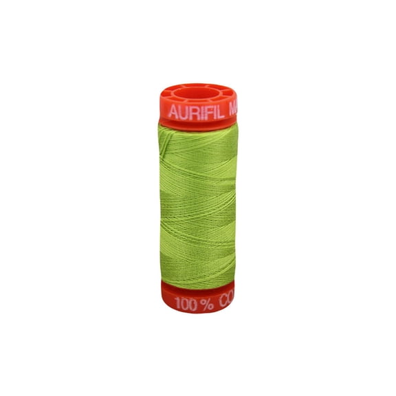 Aurifil 50wt Cotton Small Spool Thread-Spring Green