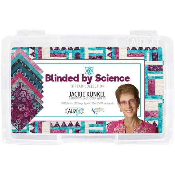 Aurifil Designer Thread Collection-Blinded By Science By Jackie Kunkel