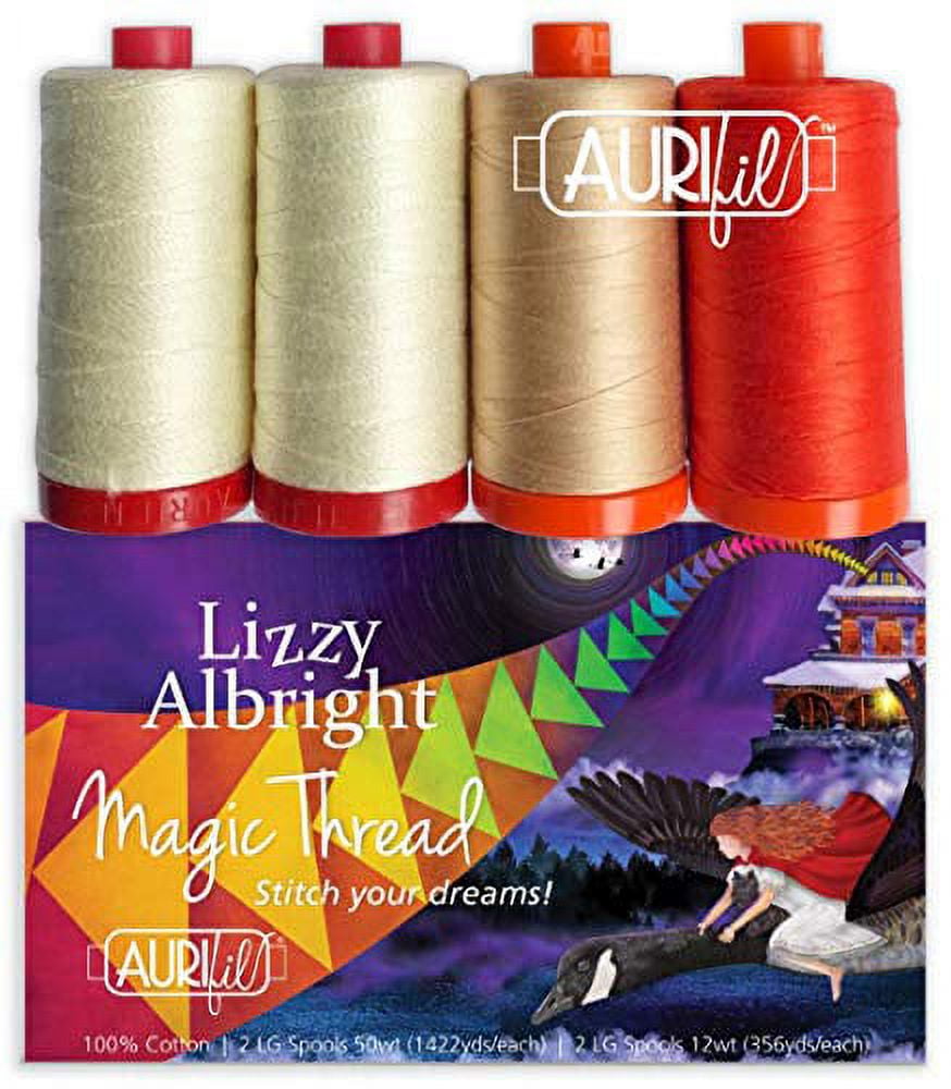 Aurifil Designer Thread Collection-Lizzy Albright by Ricky Tims