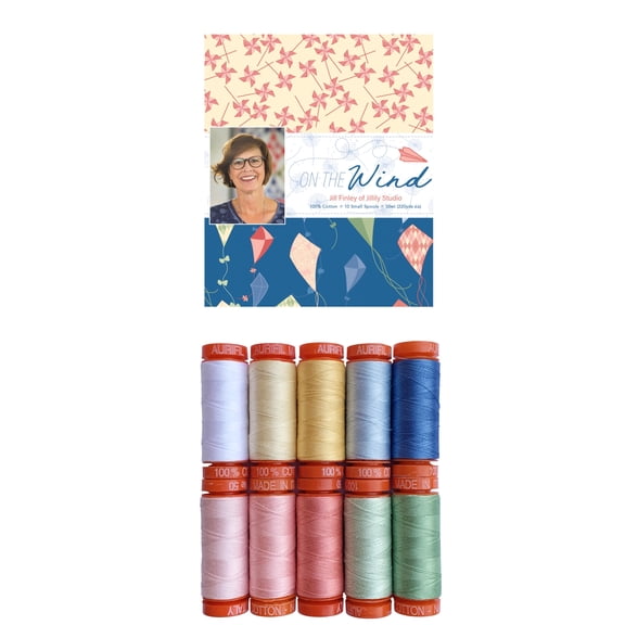 Aurifil Designer Thread Collection-On The Wind By Jill Finley