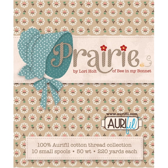 AURIFIL USA Thread Collection, Prairie by Lori Holt