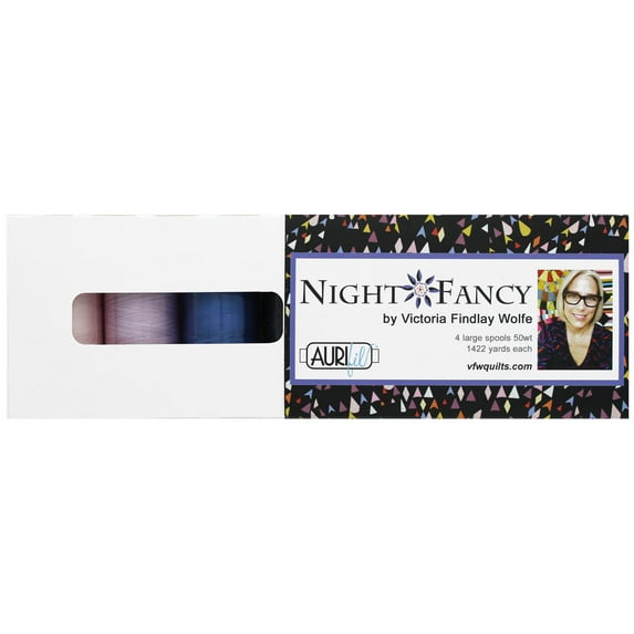 Aurifil Designer Thread V Wolfe Night Fancy