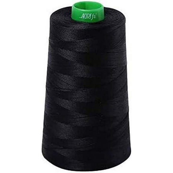 Aurifil Mako 40wt Thread, Black