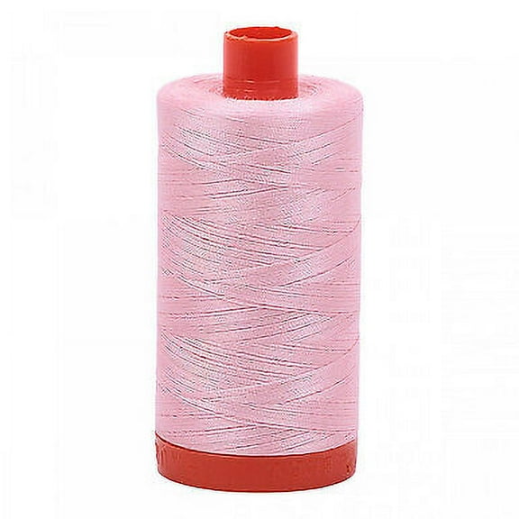 Aurifil Mako Cotton Thread Baby Pink 2423 50wt 1422Yd
