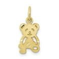thumbnail image 1 of Auriga 10K Yellow Gold Teddy Bear Charm Pendant for Women (L-20 mm,W-11 mm), 1 of 5