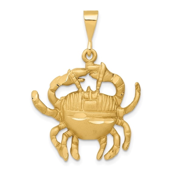 Auriga 10k Yellow Gold Cancer Zodiac Charm for Women