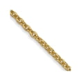 thumbnail image 1 of Auriga Fine Jewelry 14K Yellow Gold 1.4 mm Forzantine Cable Chain Necklace for Women 22", 1 of 7