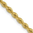 thumbnail image 1 of Auriga Fine Jewelry 14K Yellow Gold 2.75 mm Regular Rope Chain Necklace for Women 20", 1 of 6