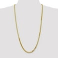 thumbnail image 1 of Auriga 14K Yellow Gold 4mm Herringbone Chain Necklace 16inch for Women, 1 of 6