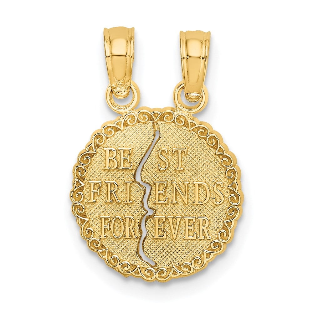 14k sale charm best friend