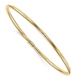 thumbnail image 1 of Auriga 14K Yellow Gold Plain Polished Bangle for Women, 1 of 5