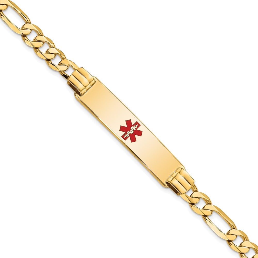 14k Gold Dainty Medical Alert Bracelet Auriga Fine Jewelry 14K