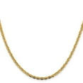 thumbnail image 1 of Auriga 14k Tri-Color Gold 2.75mm Valentino Chain Necklace for Women 16", 1 of 7