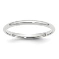thumbnail image 1 of Auriga 14k White Gold 2mm Lightweight Women's Wedding Band Size- 11.5, 1 of 5