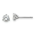 thumbnail image 1 of Auriga Fine Jewelry 14K White Gold 3/4 cttw Round Lab Grown Diamond Stud Earrings for Women (Clarity- VS, Color-D-F), 1 of 5
