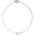 thumbnail image 1 of Auriga Fine Jewelry 14k White Gold Interlocking Circle Bracelet for Women, 1 of 4