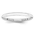 thumbnail image 1 of Auriga Fine Jewelry 14K White Gold Polished 2mm Wedding Band Size 6.5 for Women, 1 of 5