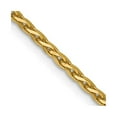 thumbnail image 1 of Auriga 14k Yellow Gold 1.9mm Parisian Wheat Chain Necklace 20inch for Women, 1 of 6