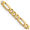 thumbnail image 1 of Auriga Fine Jewelry 14K Yellow Gold 2.75mm Figaro Chain Necklace 18inch for Women, 1 of 6