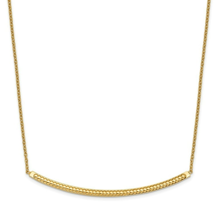 16 inch bar necklace deals