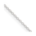 thumbnail image 1 of Auriga Fine Jewelry 925 Sterling Silver 0.95mm forzantina Cable Chain Necklace 24inch for Women, 1 of 6