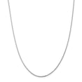thumbnail image 1 of Auriga Fine Jewelry 925 Sterling Silver 1.25 mm Box Chain Necklace for Women 20", 1 of 6